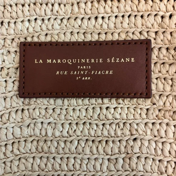 EUC Sézane Justine basket bag - Picture 4 of 8